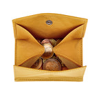 SecWal Kartenetui mit Münzfach XXL - gelb