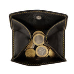 SecWal Kartenetui mit Münzfach XXL - schwarz mit gelben Container