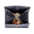 SecWal Kartenetui mit Münzfach XXL - Hunter blau